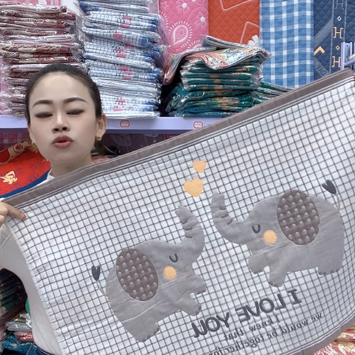 棉咖色小飞象纯棉