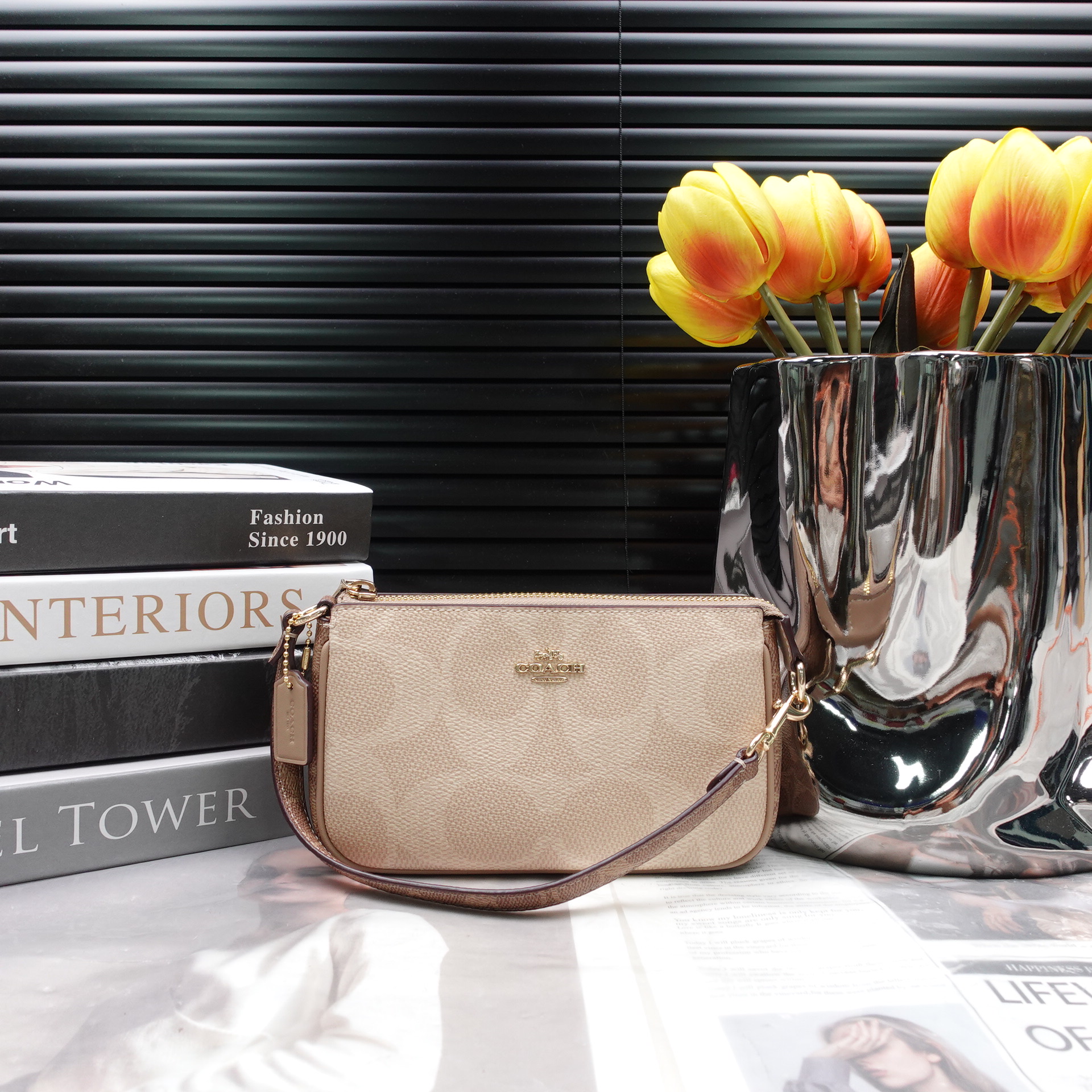 95新 COACH/蔻驰 单肩包/T10259251