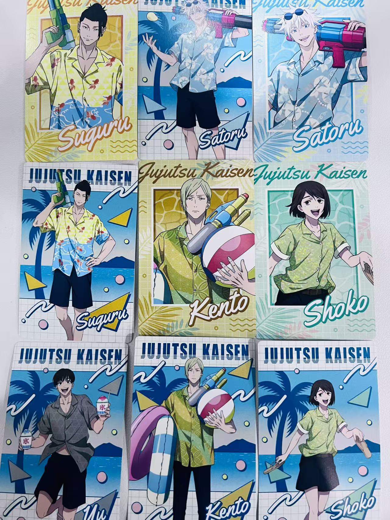 咒术回战夏日海边小卡随机一张