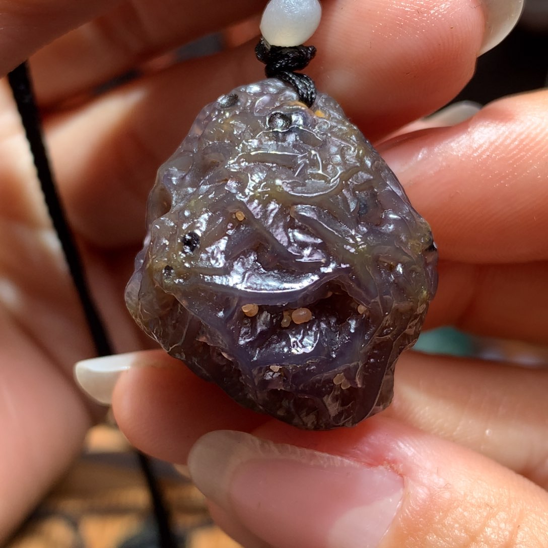 未镶嵌玛瑙/玉髓珠宝半成品