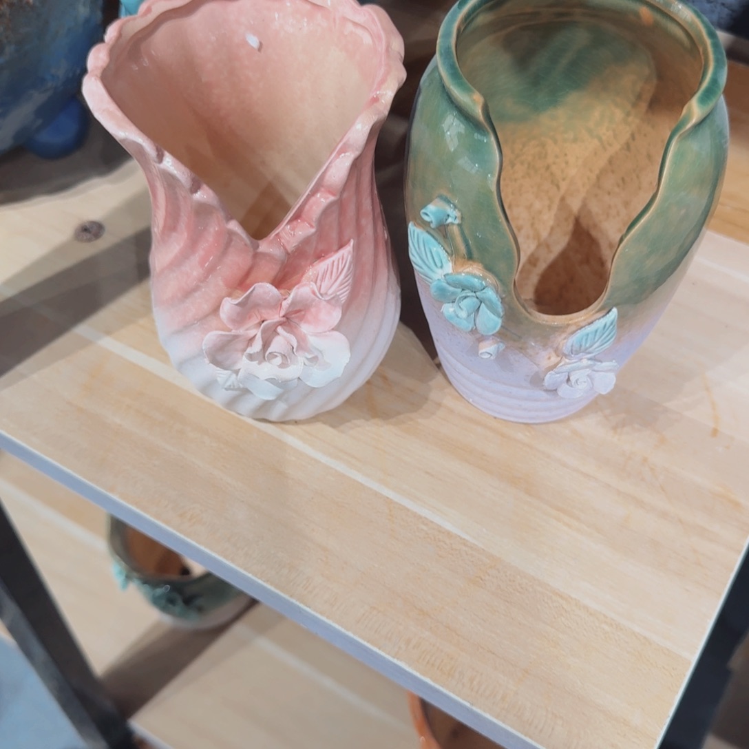 紫砂花盆粗陶盆醋