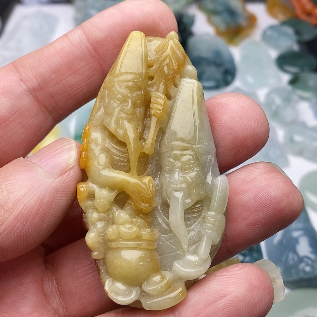 翡翠颈饰未镶嵌12345678