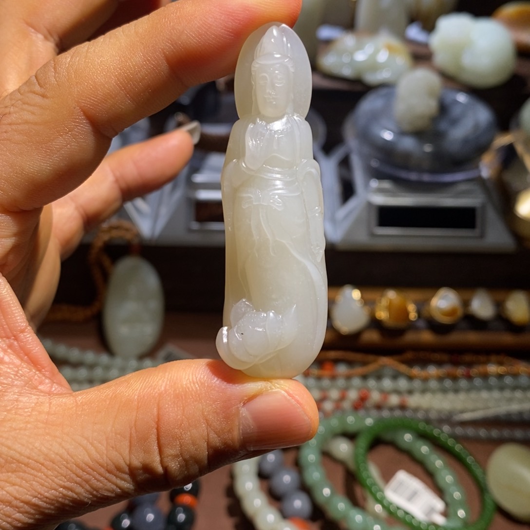 和田玉挂件未镶嵌