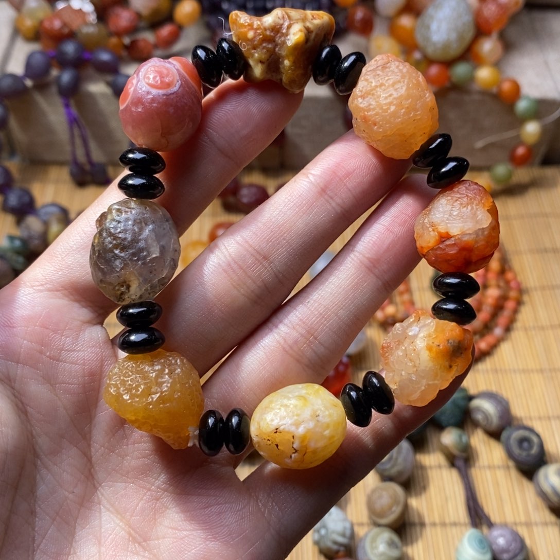 玛瑙/玉髓手链未镶嵌