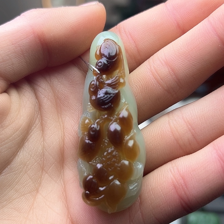 和田玉把件未镶嵌