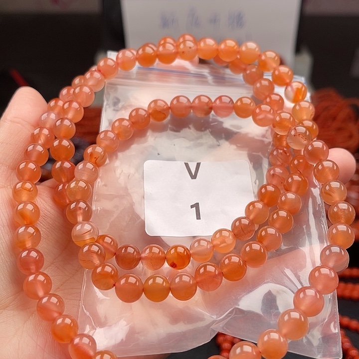 未镶嵌南红玛瑙多样性发货8m m南红玛瑙