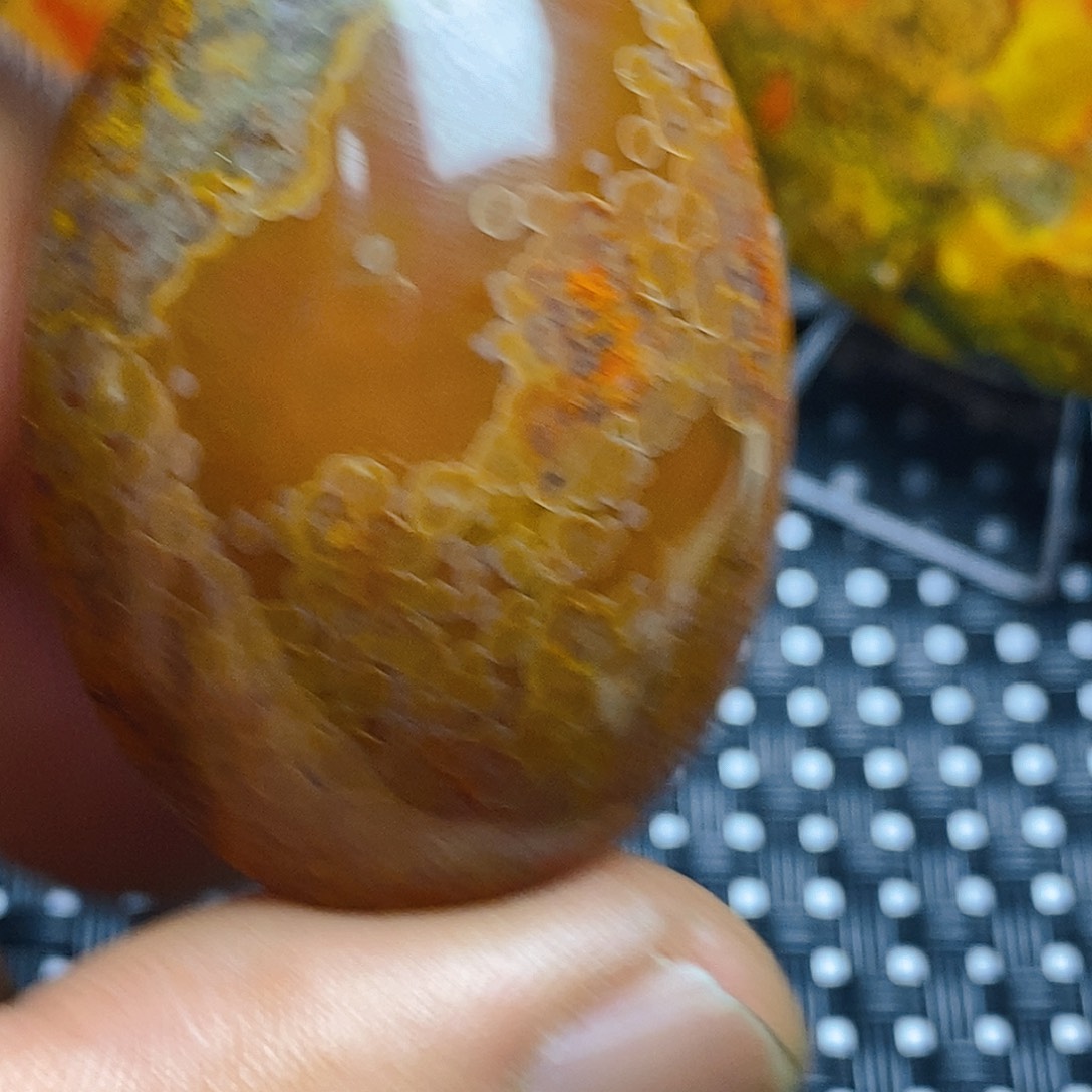 玛瑙/玉髓颈饰合金方