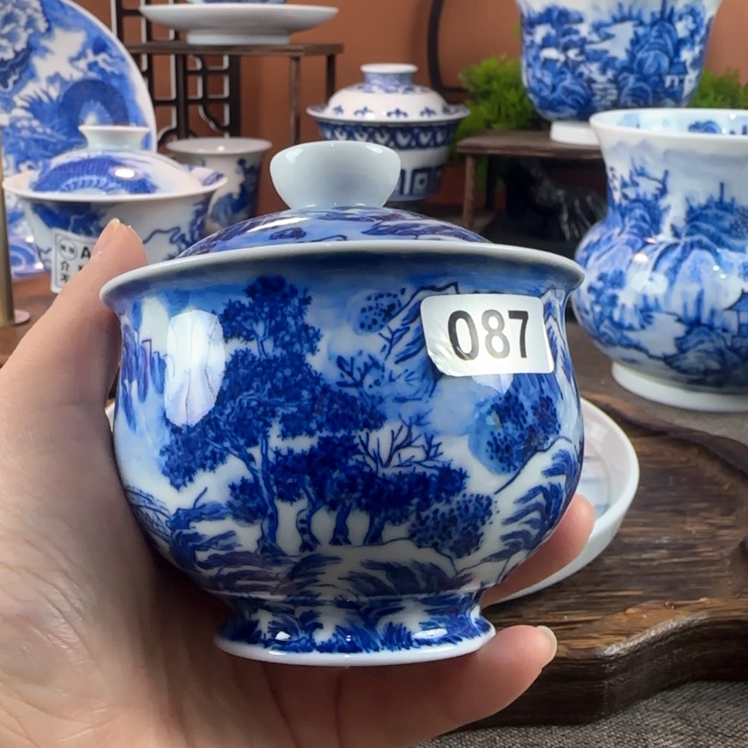 景德镇陶瓷手绘茶器087