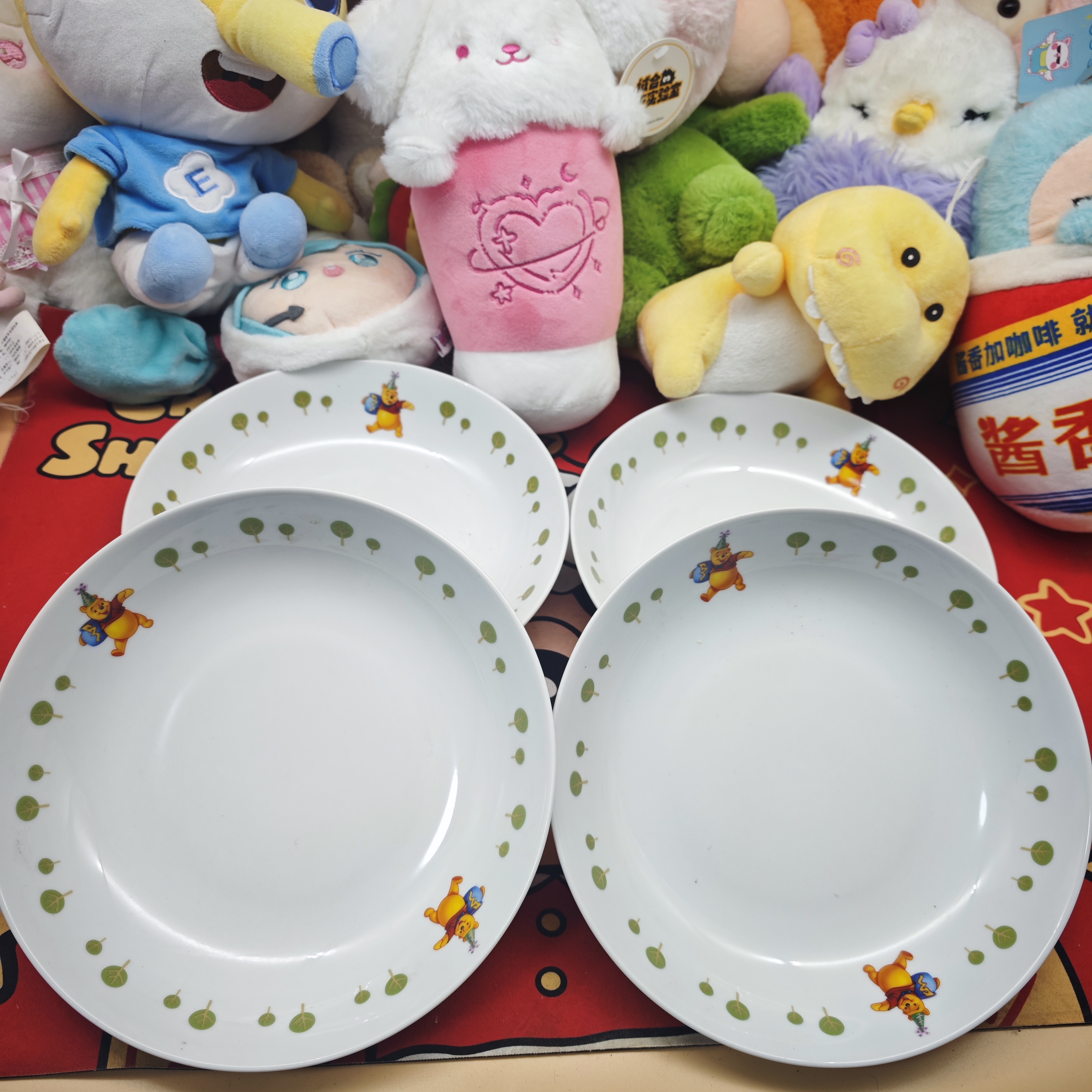 （4片装）日本 熊深盘