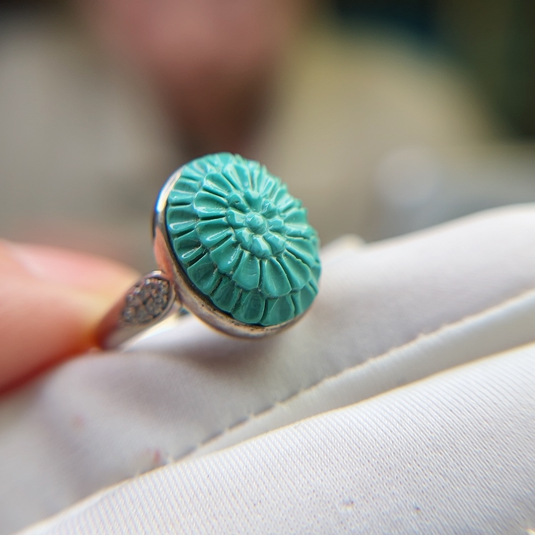 绿松石珠宝奇石未镶嵌