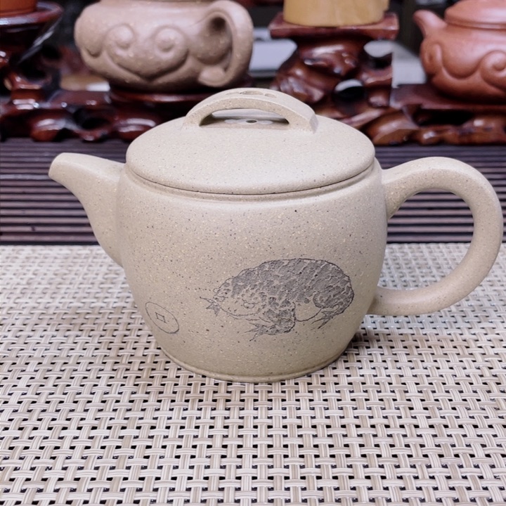紫砂茶壶钊**育段泥高汉瓦