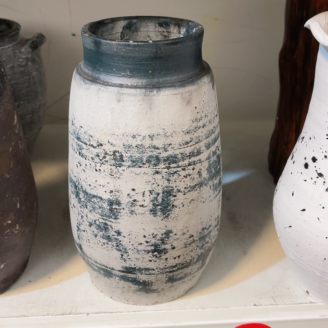 红陶无孔无孔口径10高度23