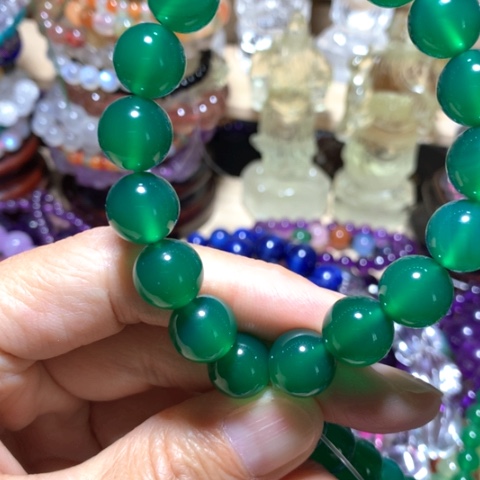 石英石非金属12mm手串