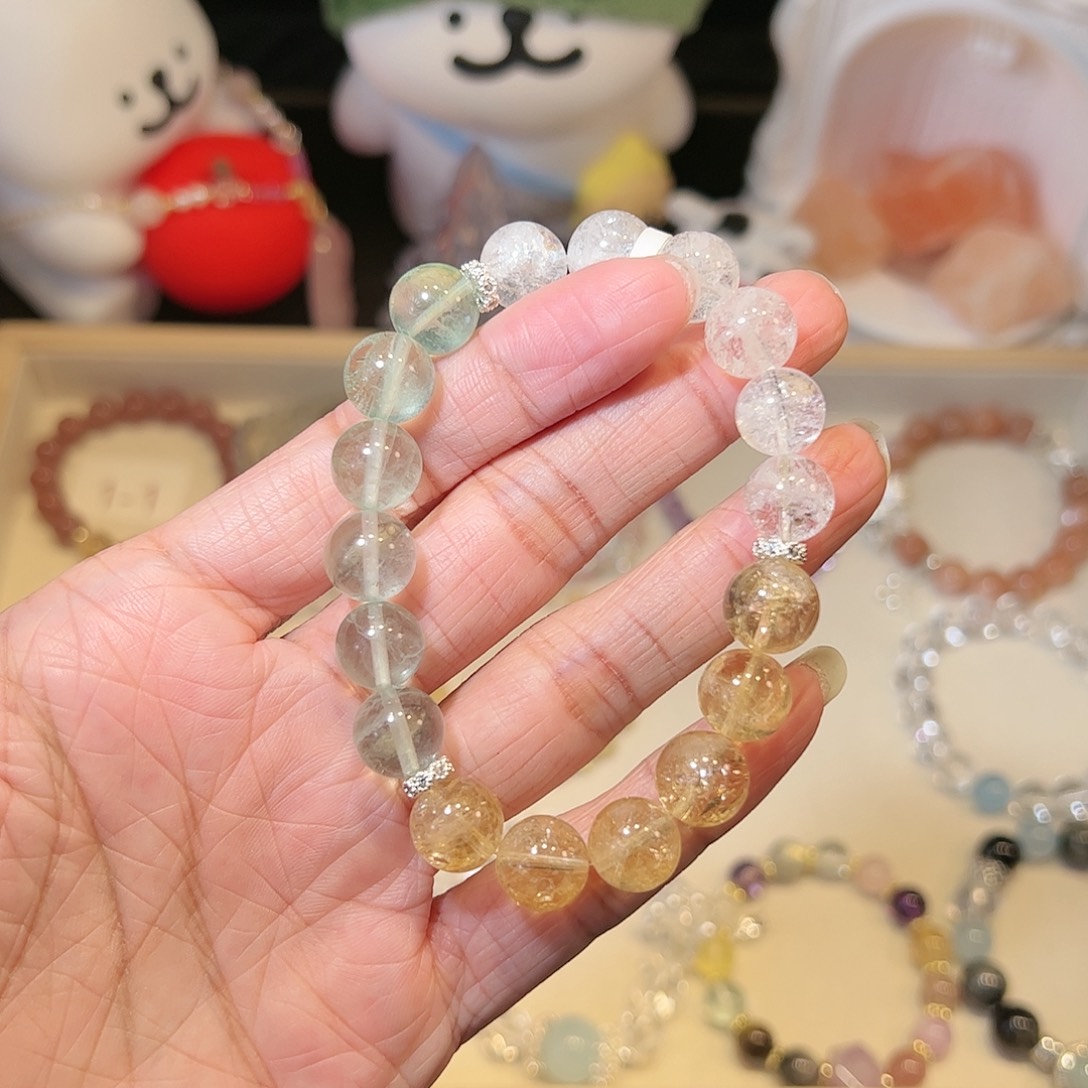 水晶手链未镶嵌绿