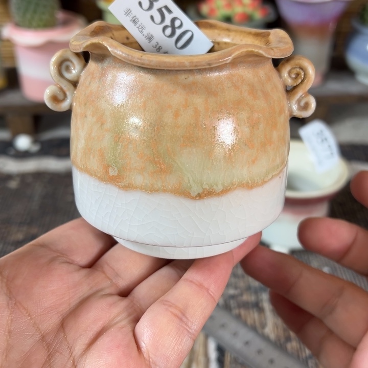 5高6 手工花盆满30包邮