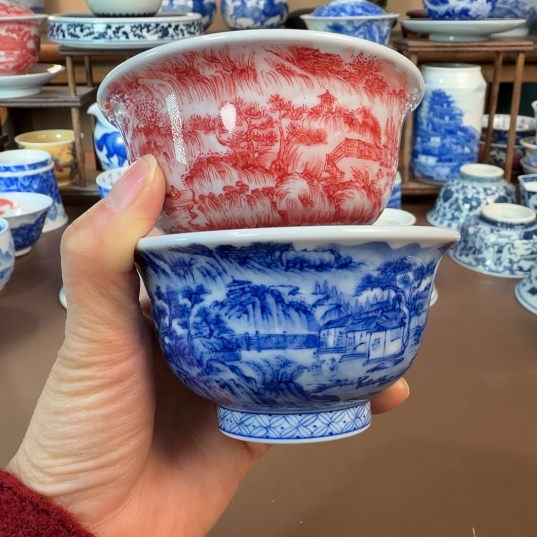 景德镇陶瓷手工手绘