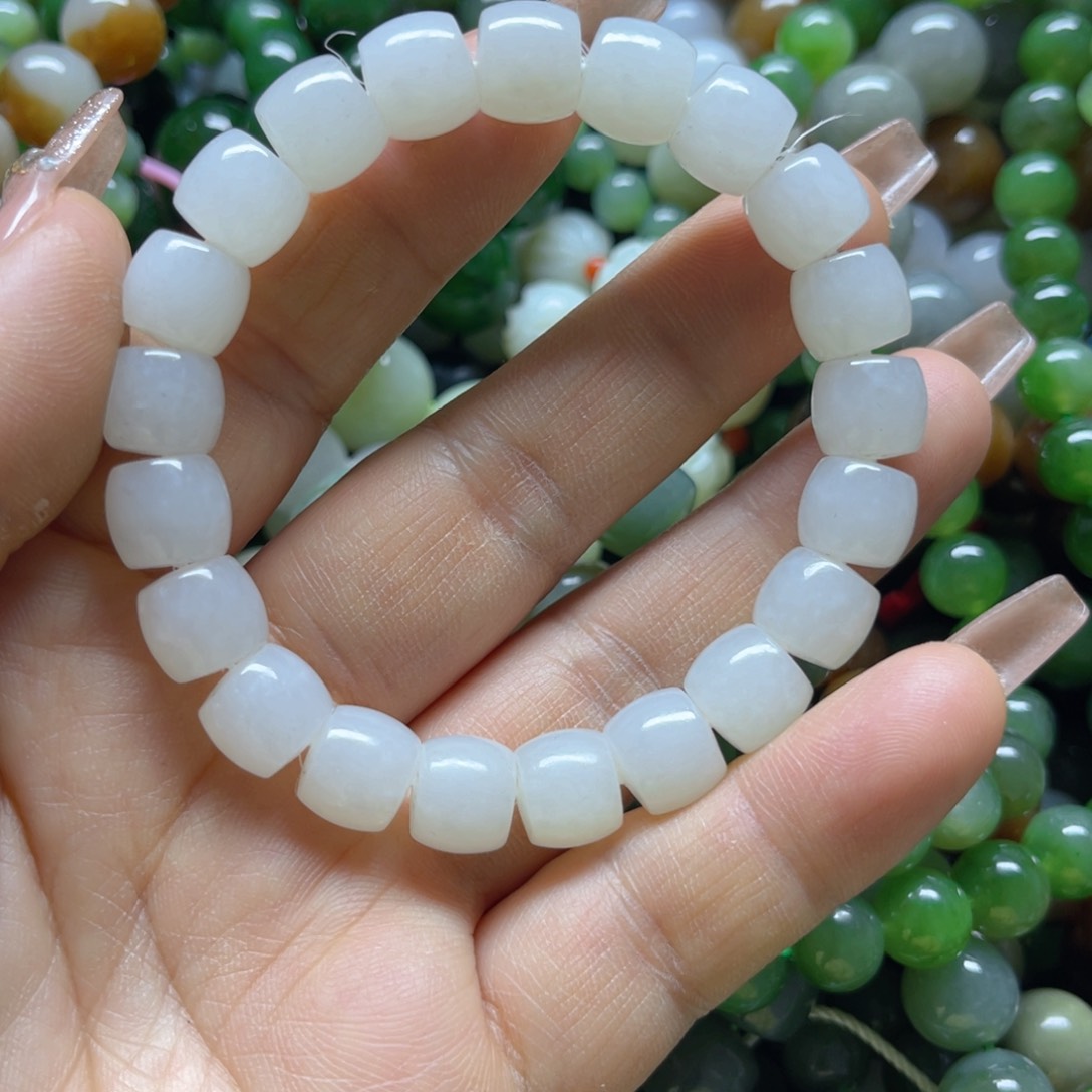 和田玉手链未镶嵌