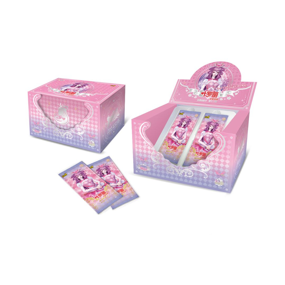 【拆盒】【菟菟梦幻找颜色】梦幻第十二弹叶罗丽动漫纸质卡牌