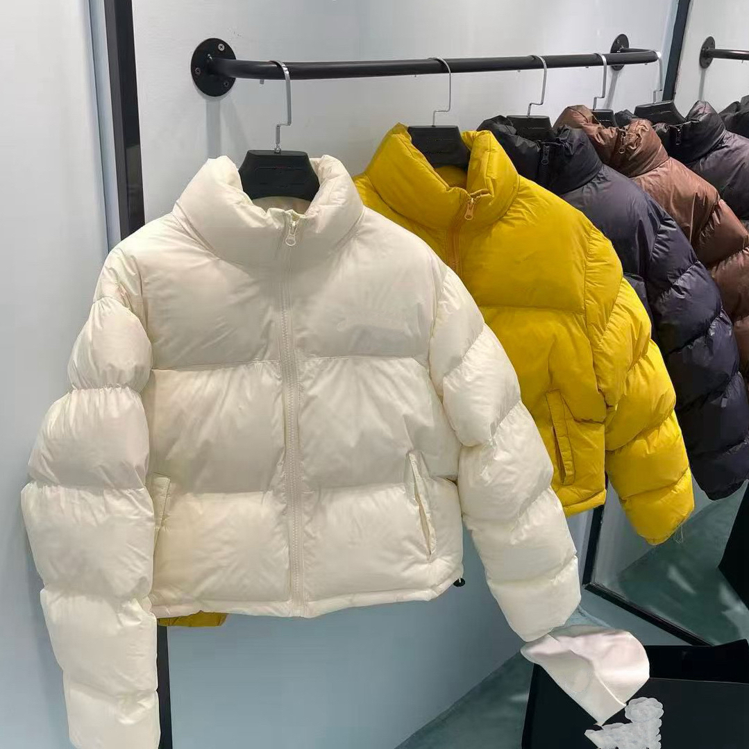 冬季抽绳简约拉链小棉服外套搭