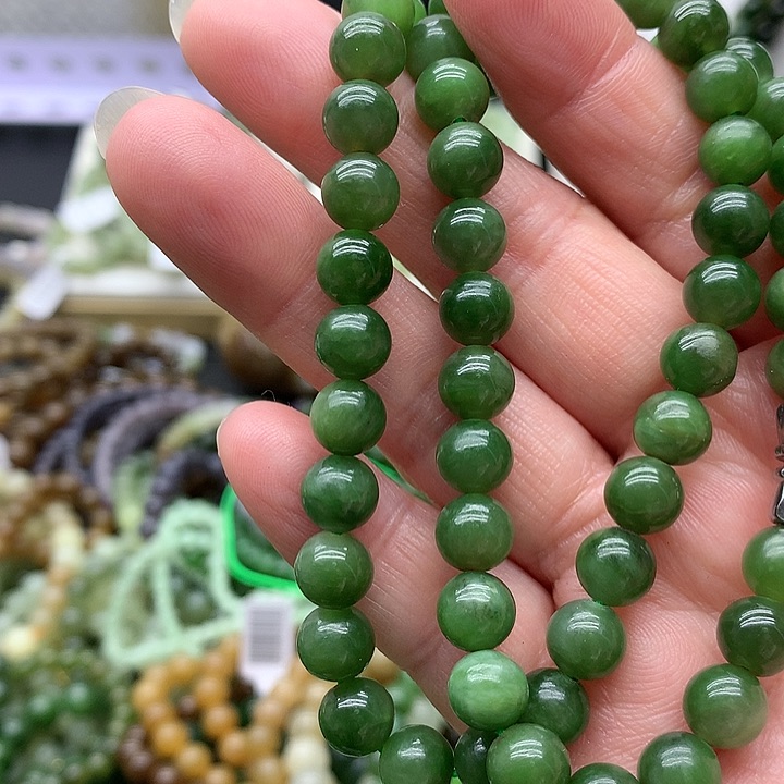 【闪购商品】和田玉手链未镶嵌7.5