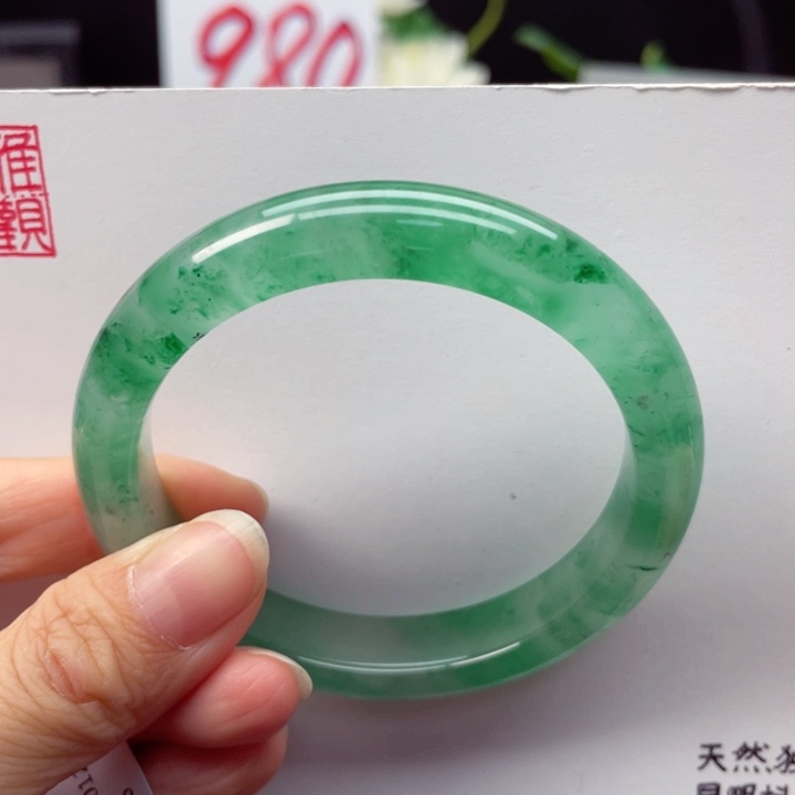 石英质玉手镯未镶嵌56-57