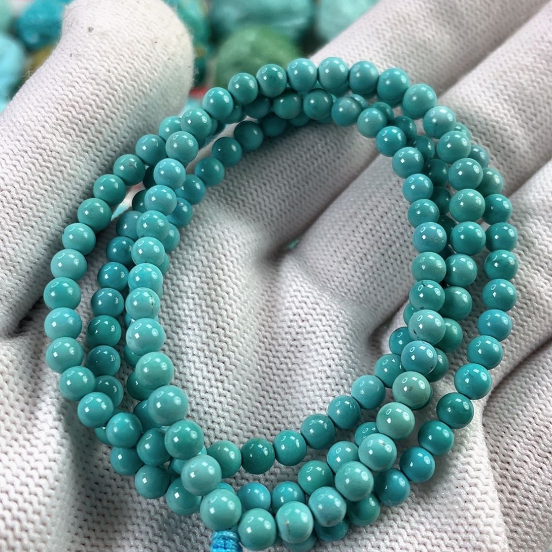 绿松石未镶嵌车挂