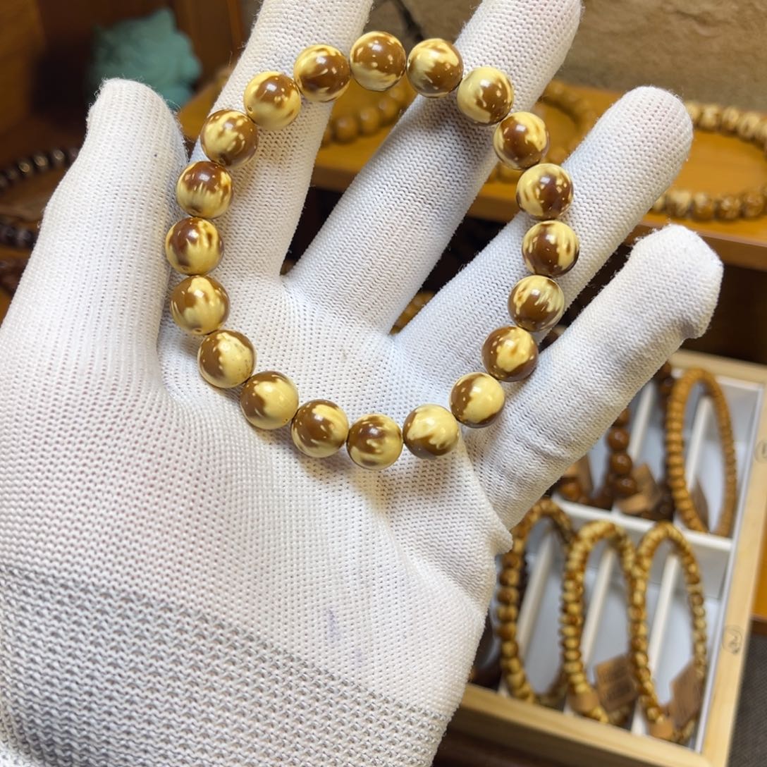 手串紫金鼠半实心卡10圆珠花皮福利