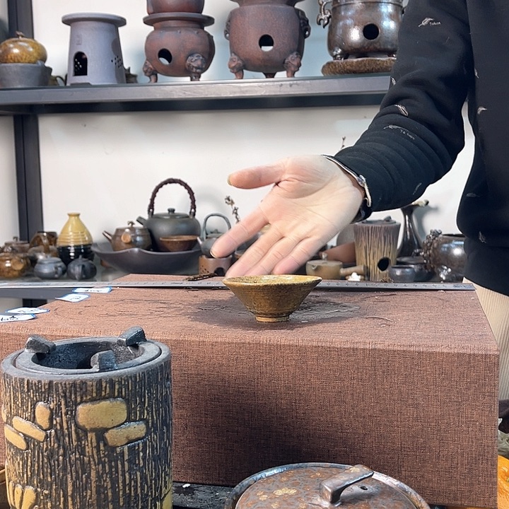 紫泥茶壶紫砂粗陶茶器