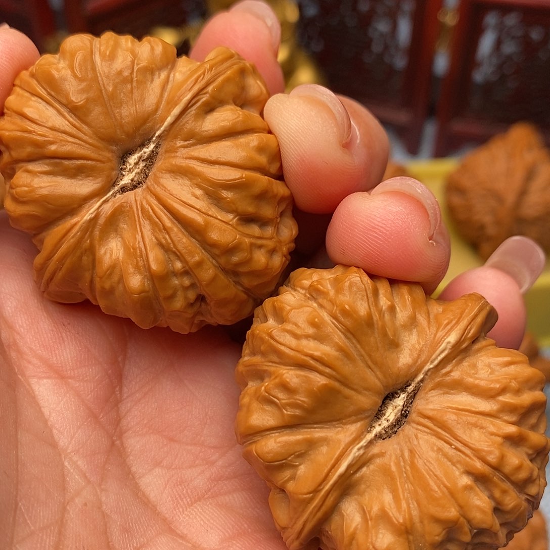 盖***世把件文玩核桃41全南瓜