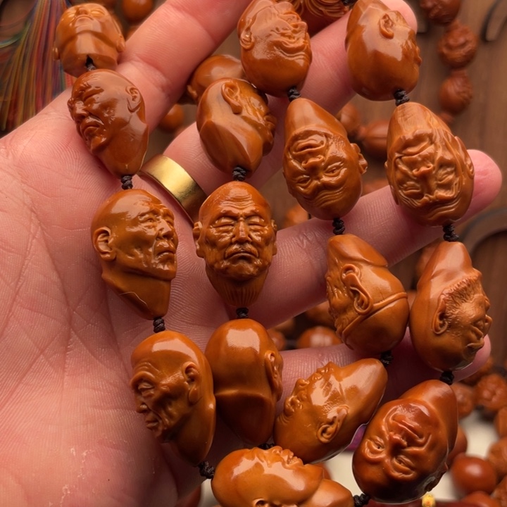 橄榄核手串/手链三疯罗汉1.9