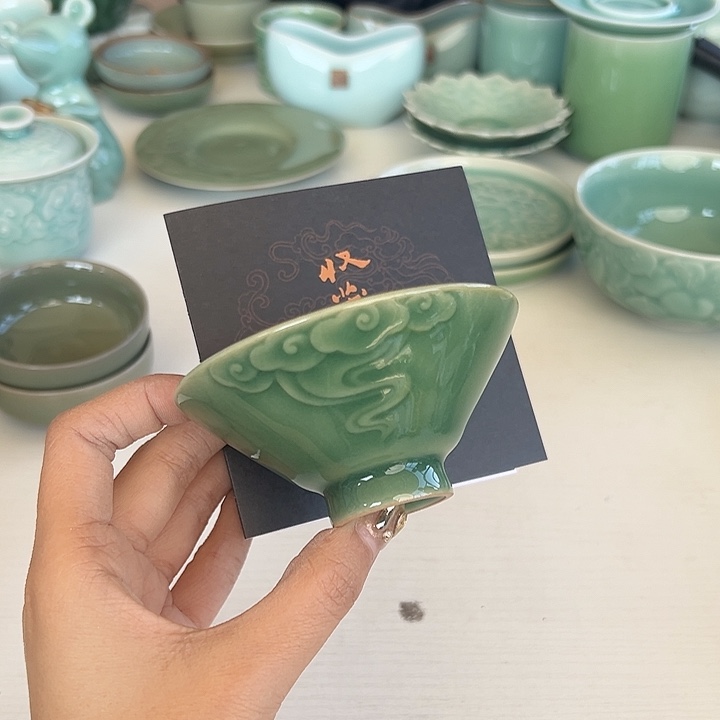 小米茶器龙泉青瓷