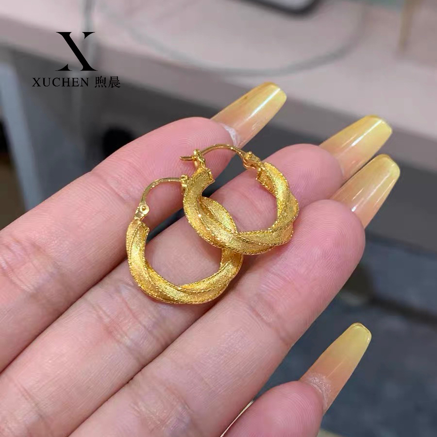 铜合金耳饰  XUCHEN/煦晨 莫比乌斯耳环