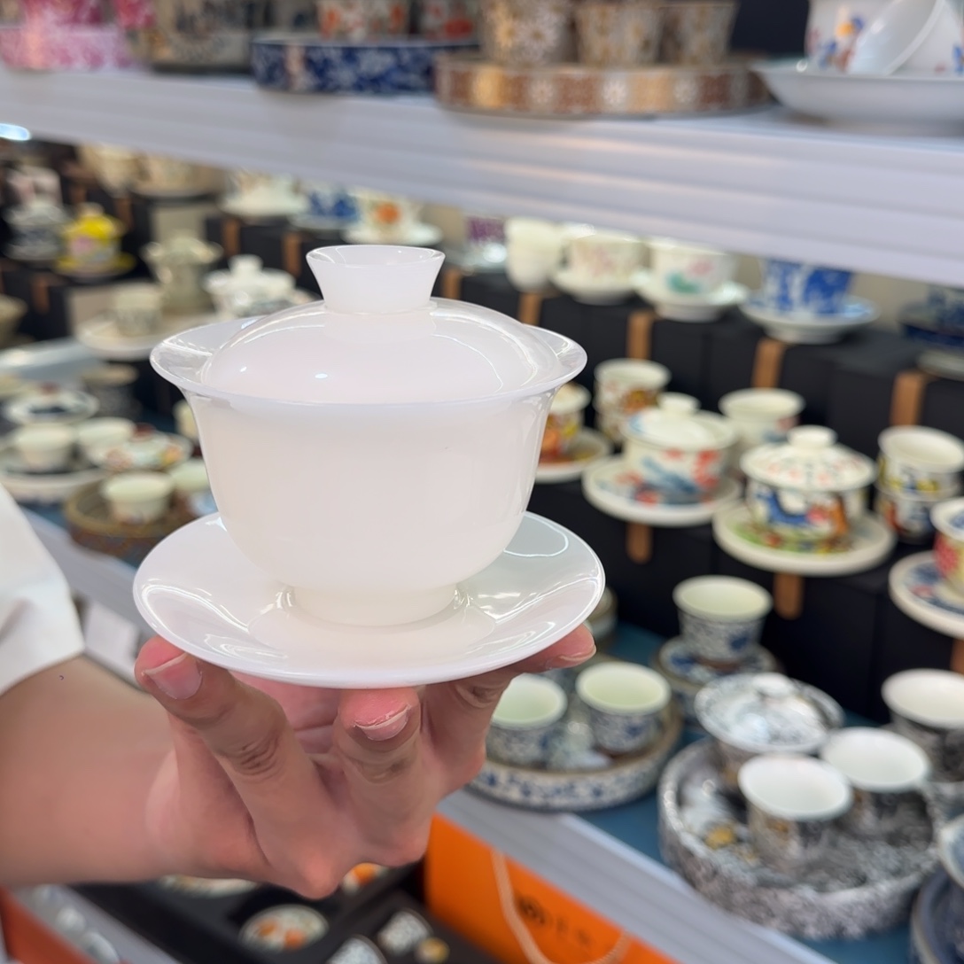 盖碗很好看很精致