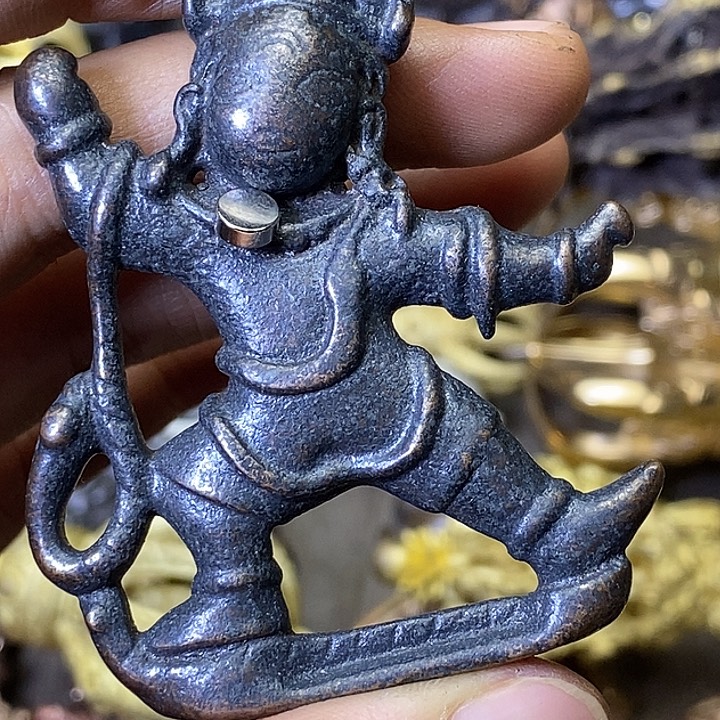 尘***虞藏传老铜大尺寸领航手