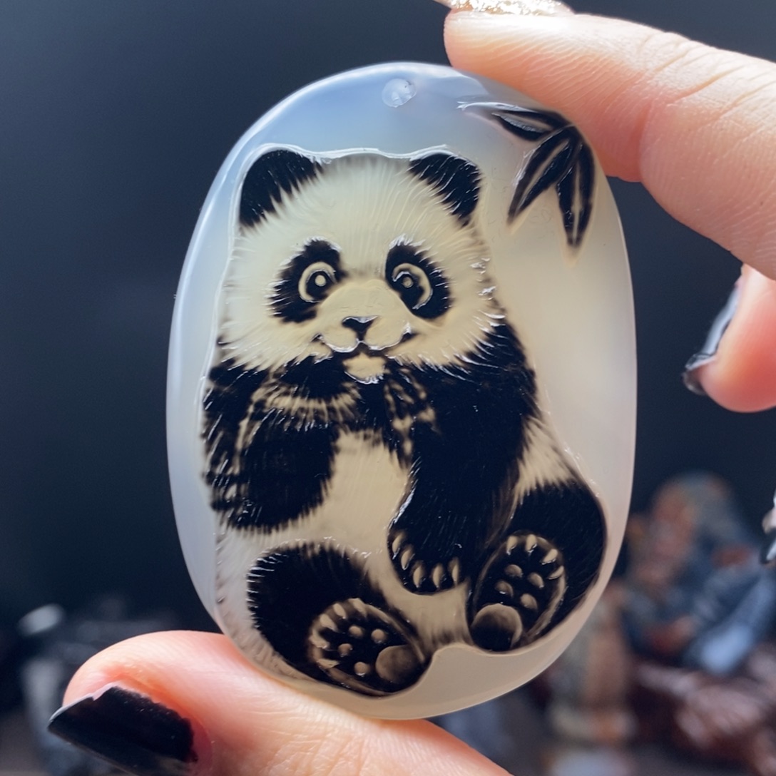 玛瑙/玉髓吊坠(不含链)未镶嵌