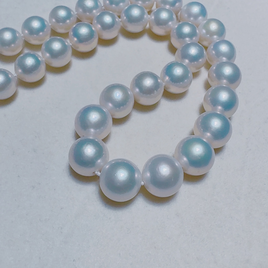 裸珠定制淡水珍珠未镶嵌10-12mm左右串链