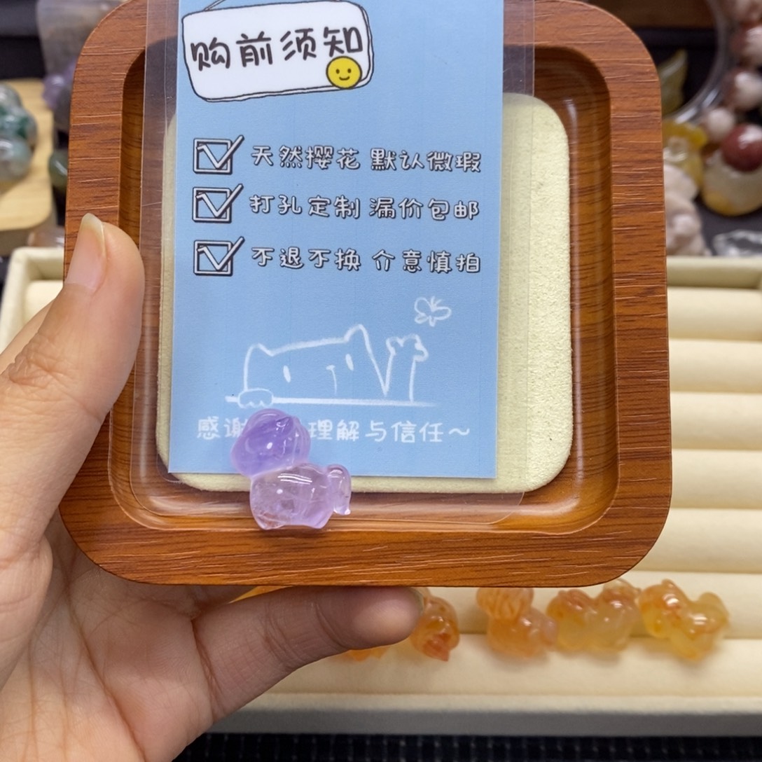 转***骨玛瑙/玉髓未镶嵌颈饰