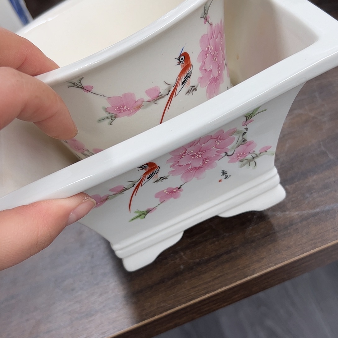 紫砂花盆ヾ*七022号瑕疵补发链接