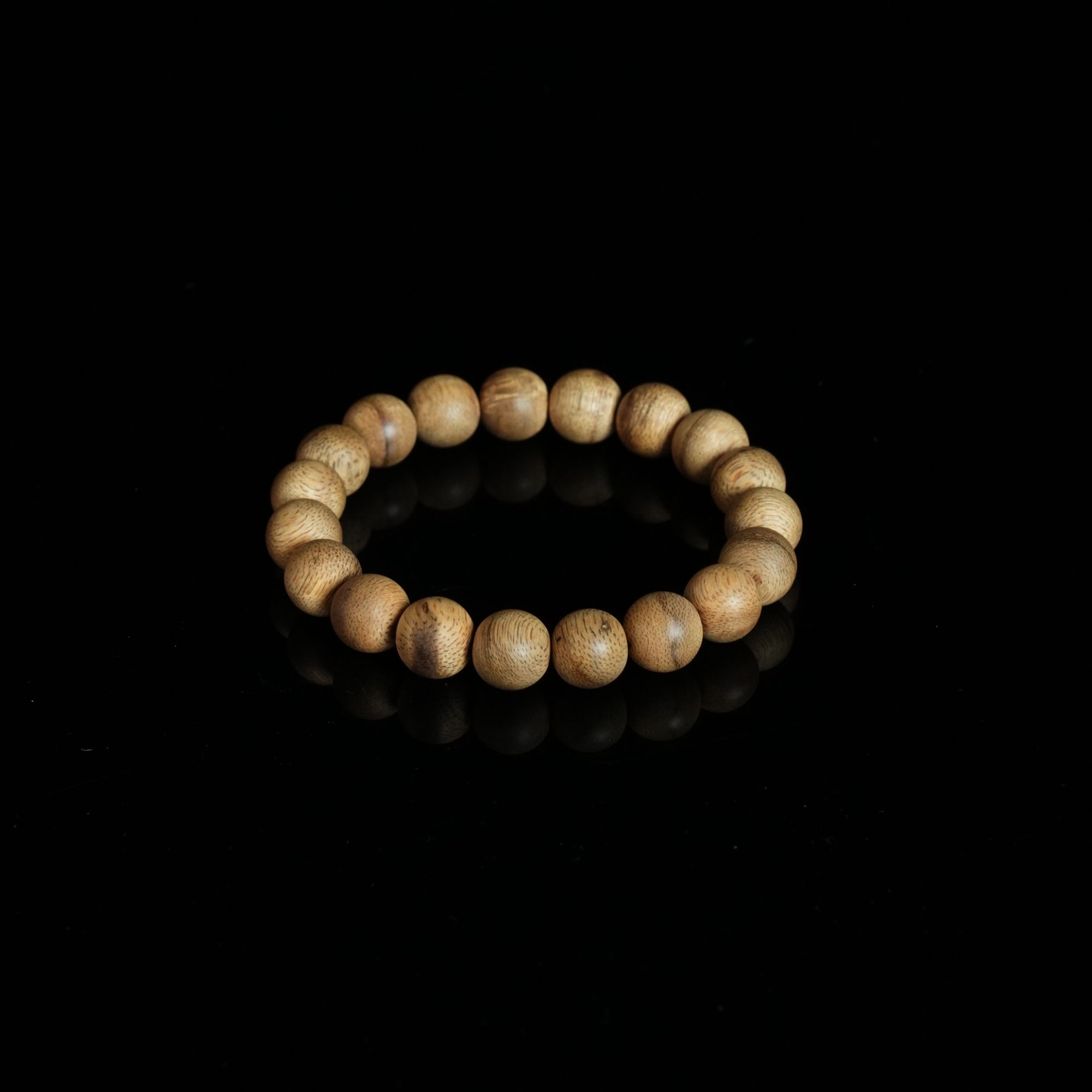 DY-B3094 斯里兰卡虎斑老料沉香手串 1.08cm 10.5g