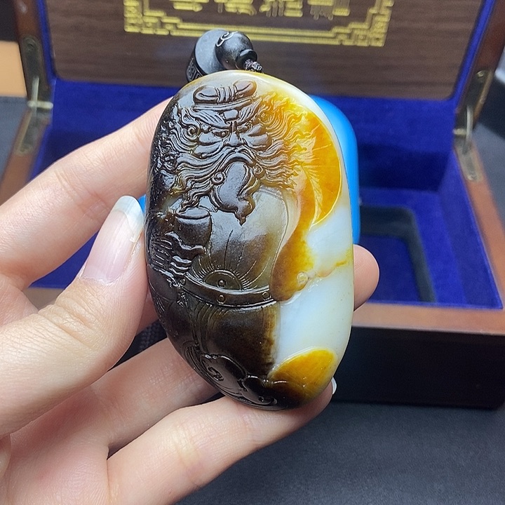 和田玉挂件未镶嵌爱***赢N