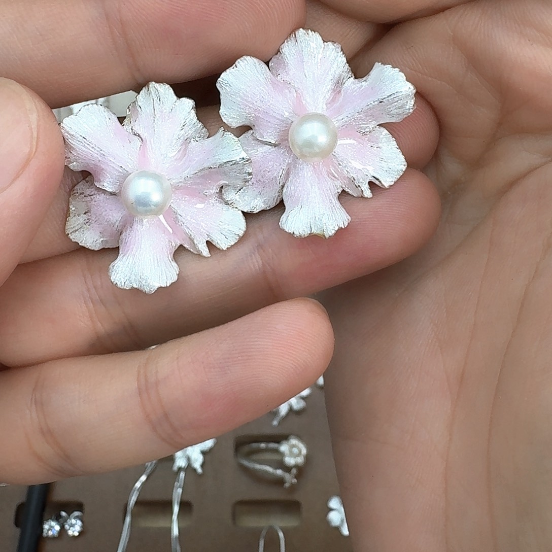 无足银鸢尾花粉色大
