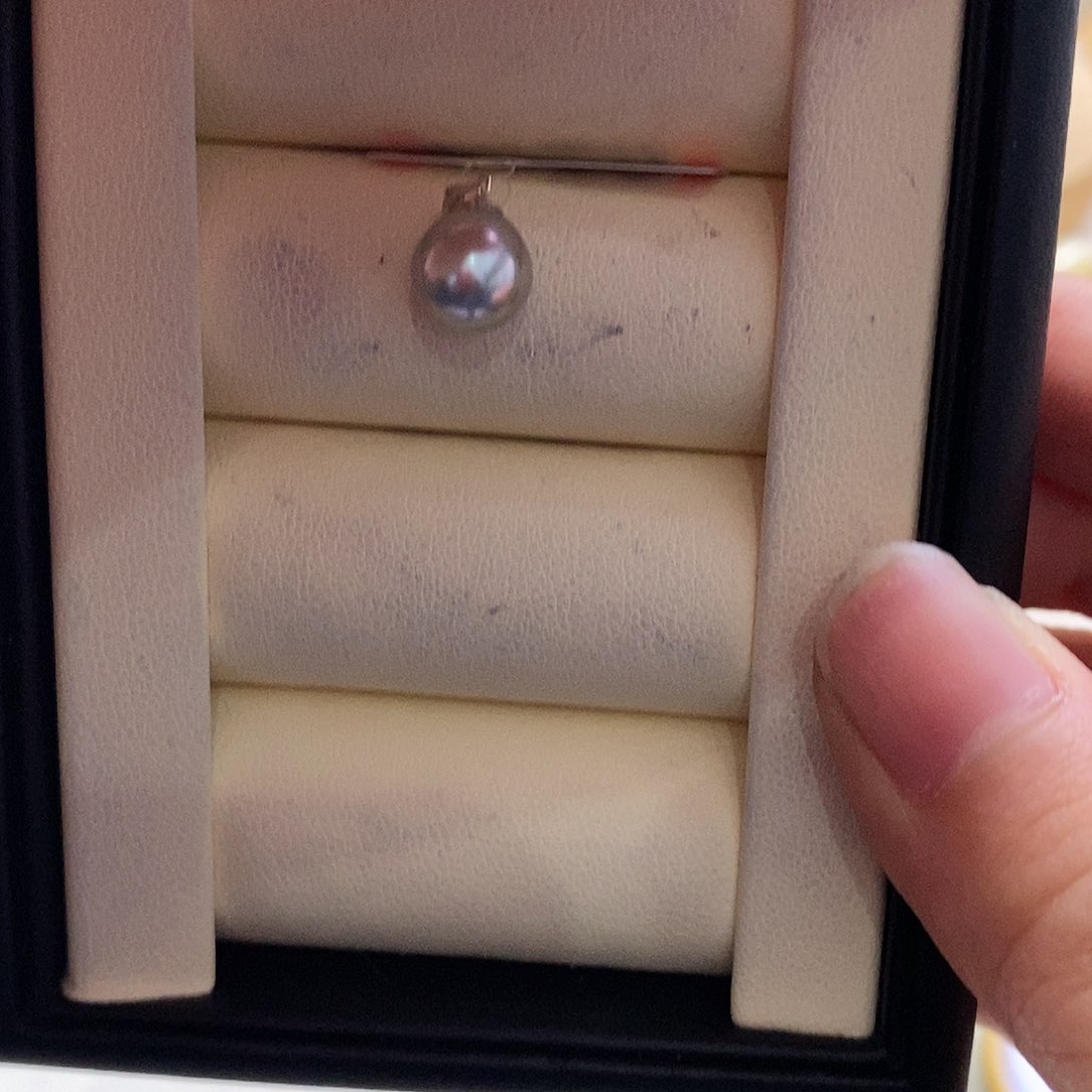 海水珍珠颈饰18K金镶嵌