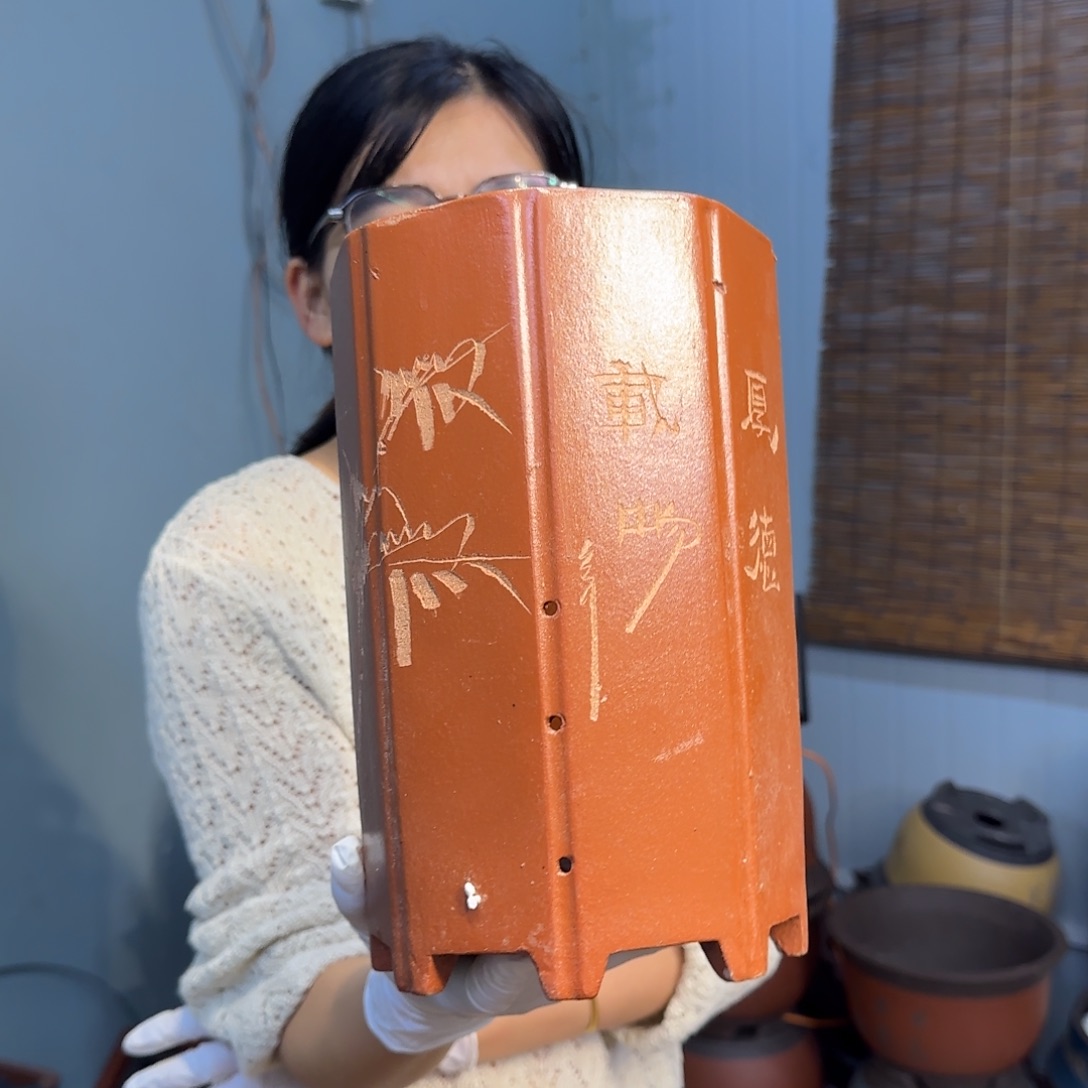 紫砂花盆紫砂口径16
