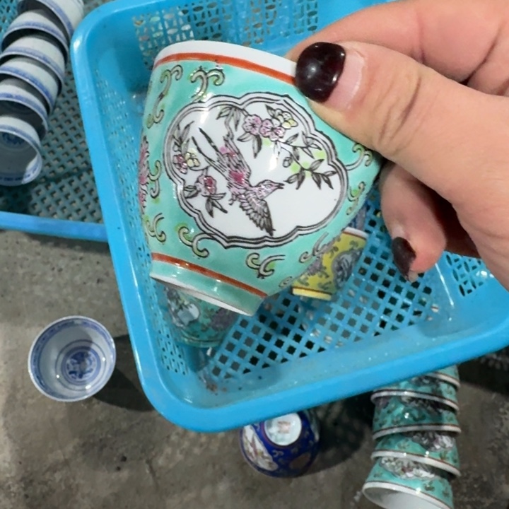 摆件绿枝上鸟鸣鸣