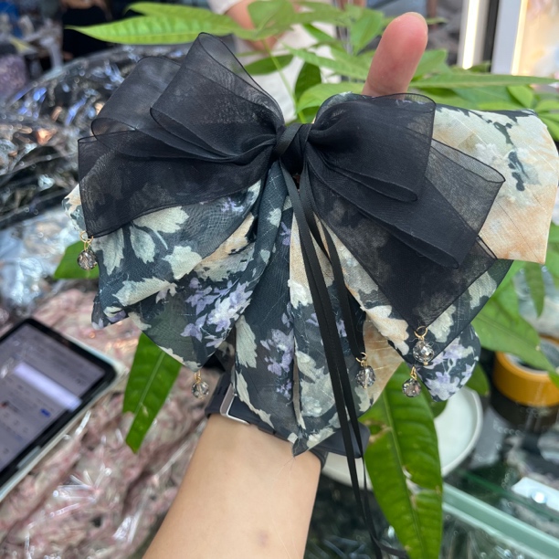 0936-时尚蝴蝶抓夹黑色