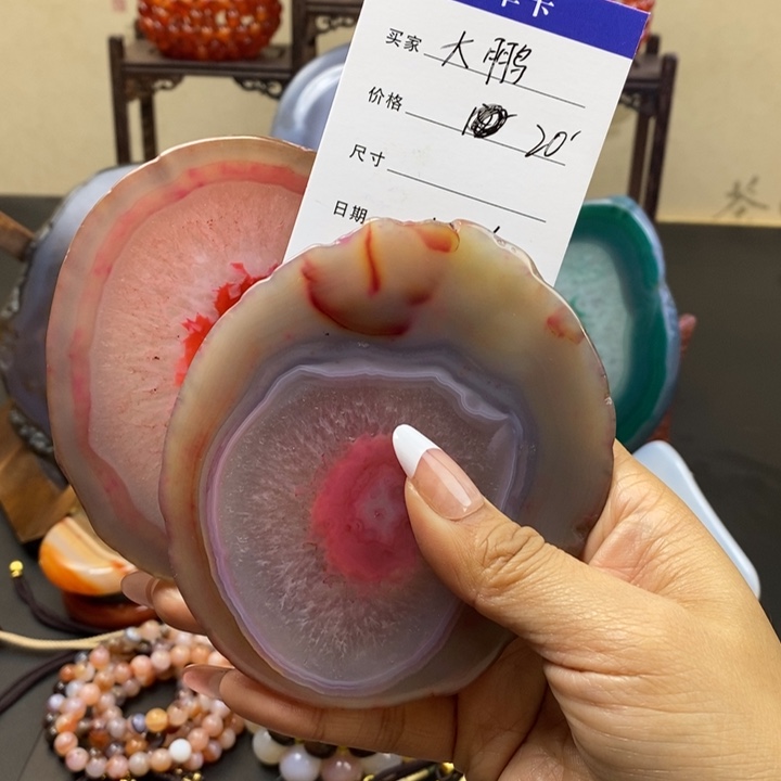 石材家居摆件杯垫