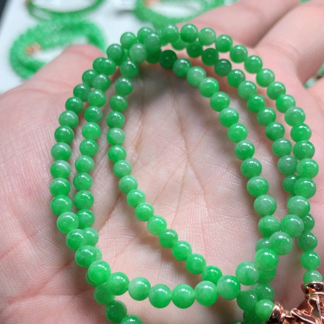 翡翠未镶嵌手链翡翠