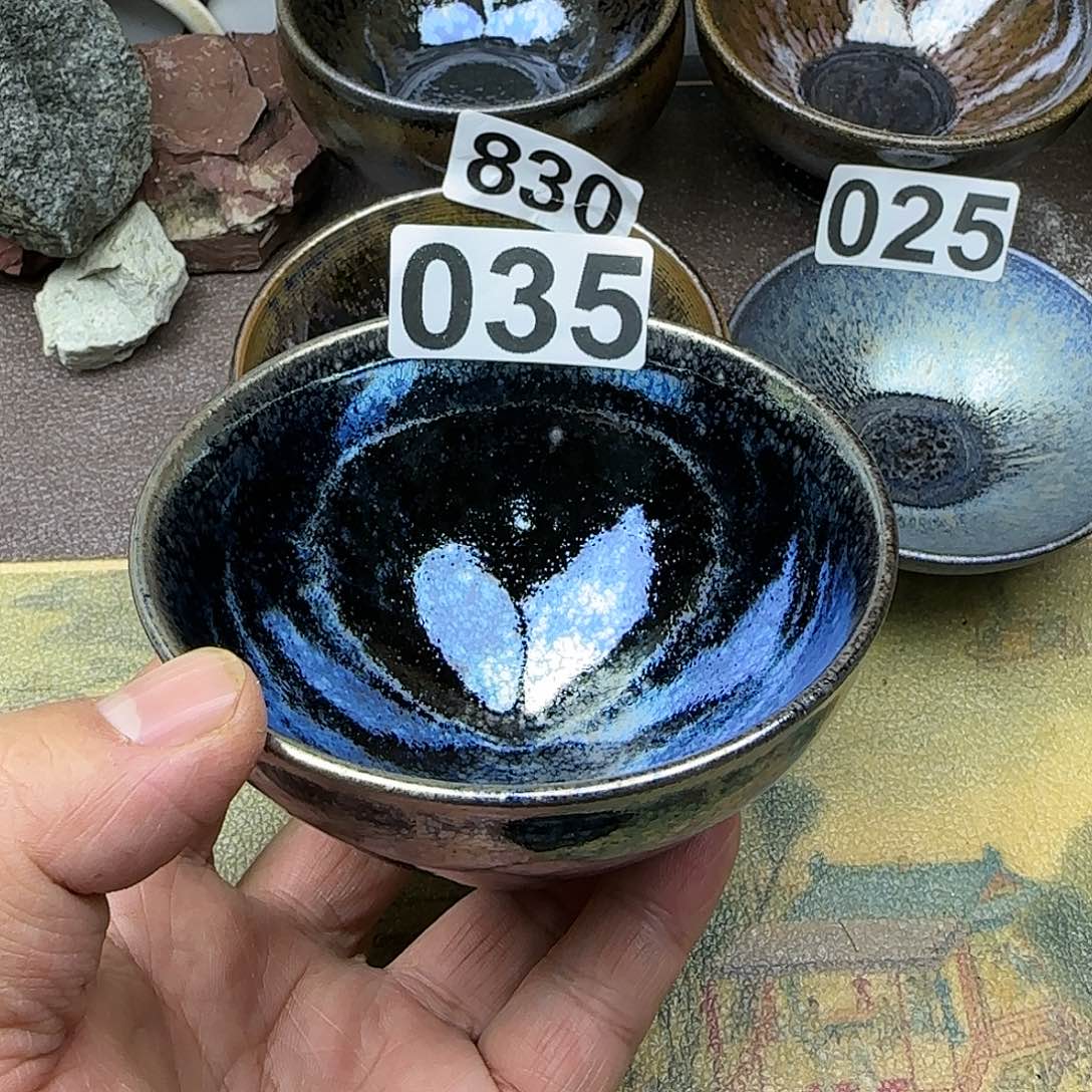 茶盏建盏杯主人杯龙窑柴烧