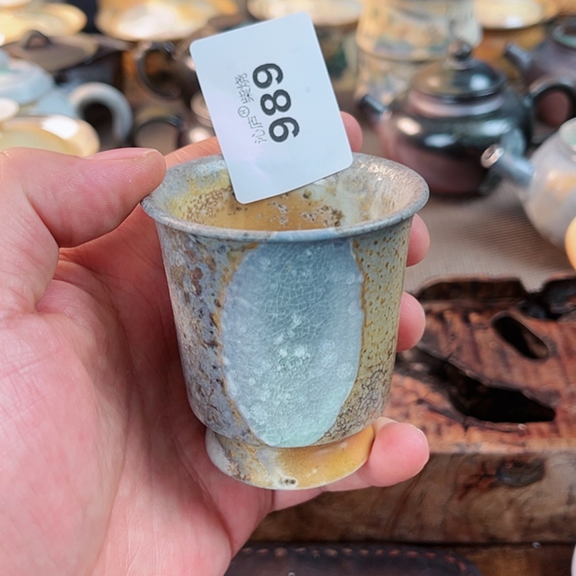 【闪购商品】沁庐柴窑古法柴烧全手工茶具