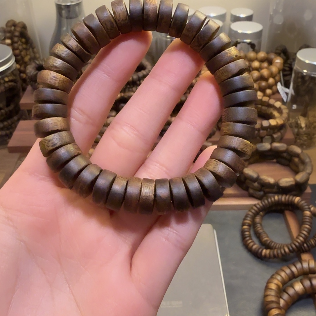 沫***丶沉香沉香香囊1.2算盘厚片15.7g 多样性发一